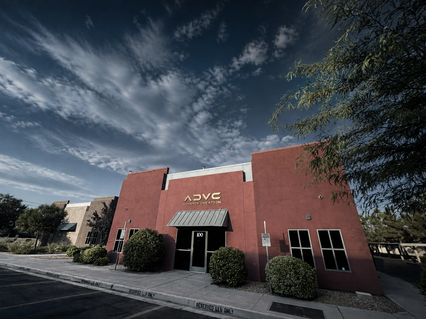 ADVC partner-support office exterior in Las Vegas