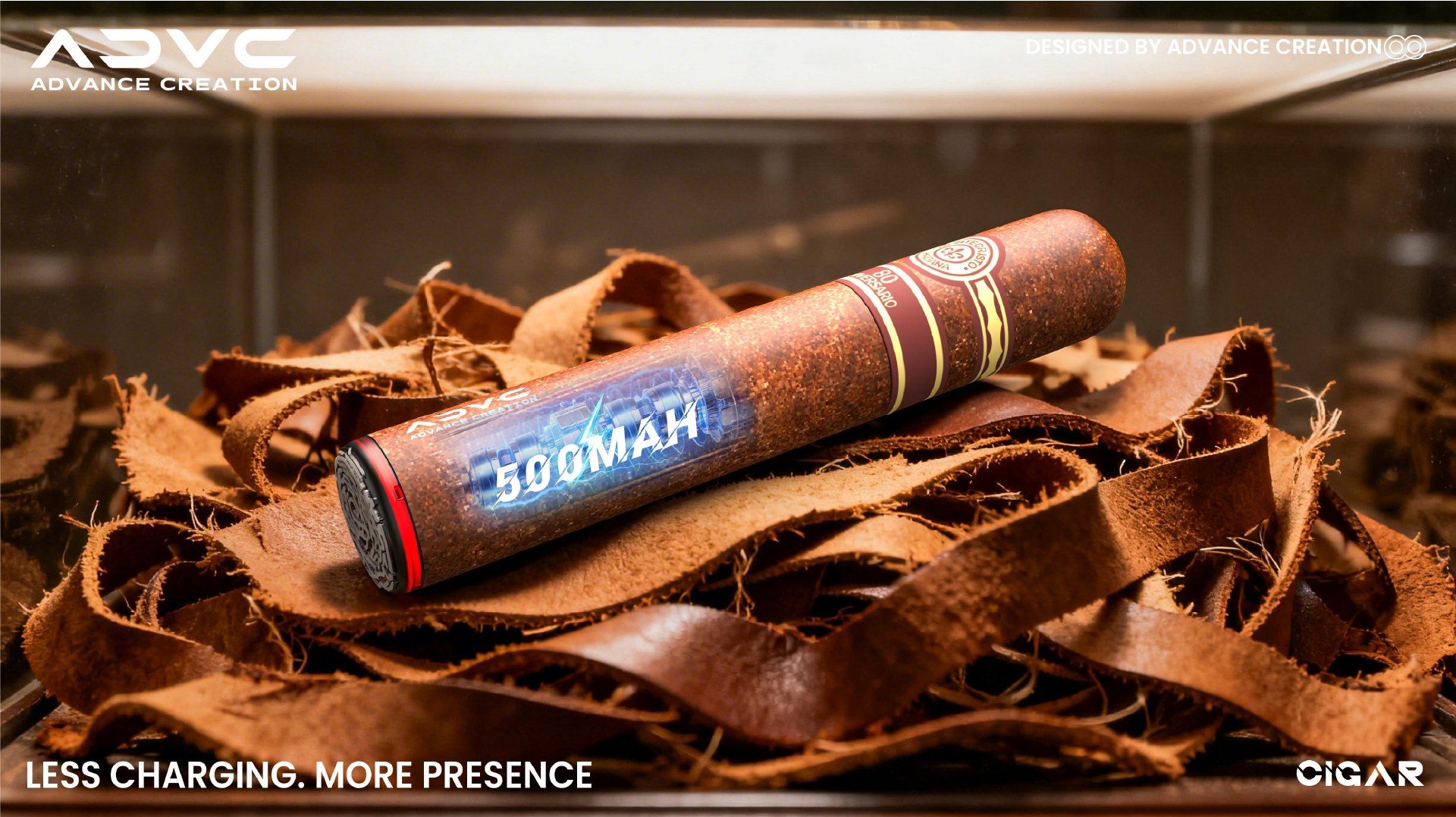 Cigar product finish direction
