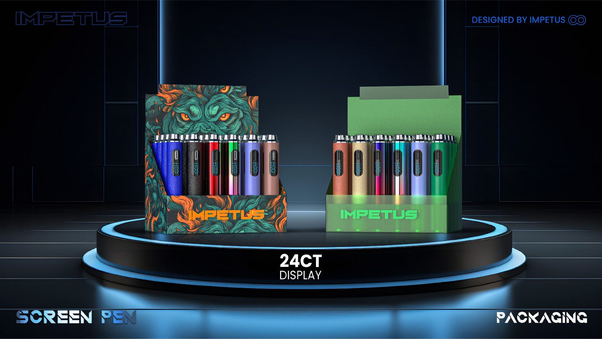 Screen Pen packaging view