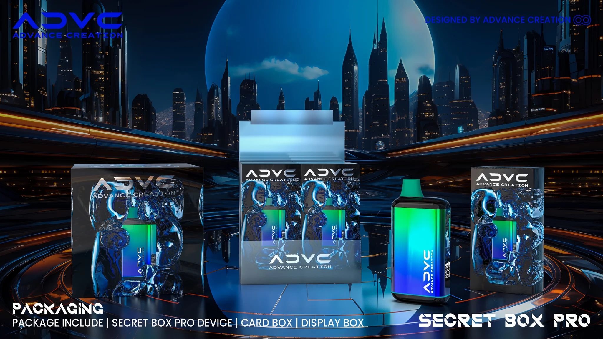 Secret Box Pro packaging view