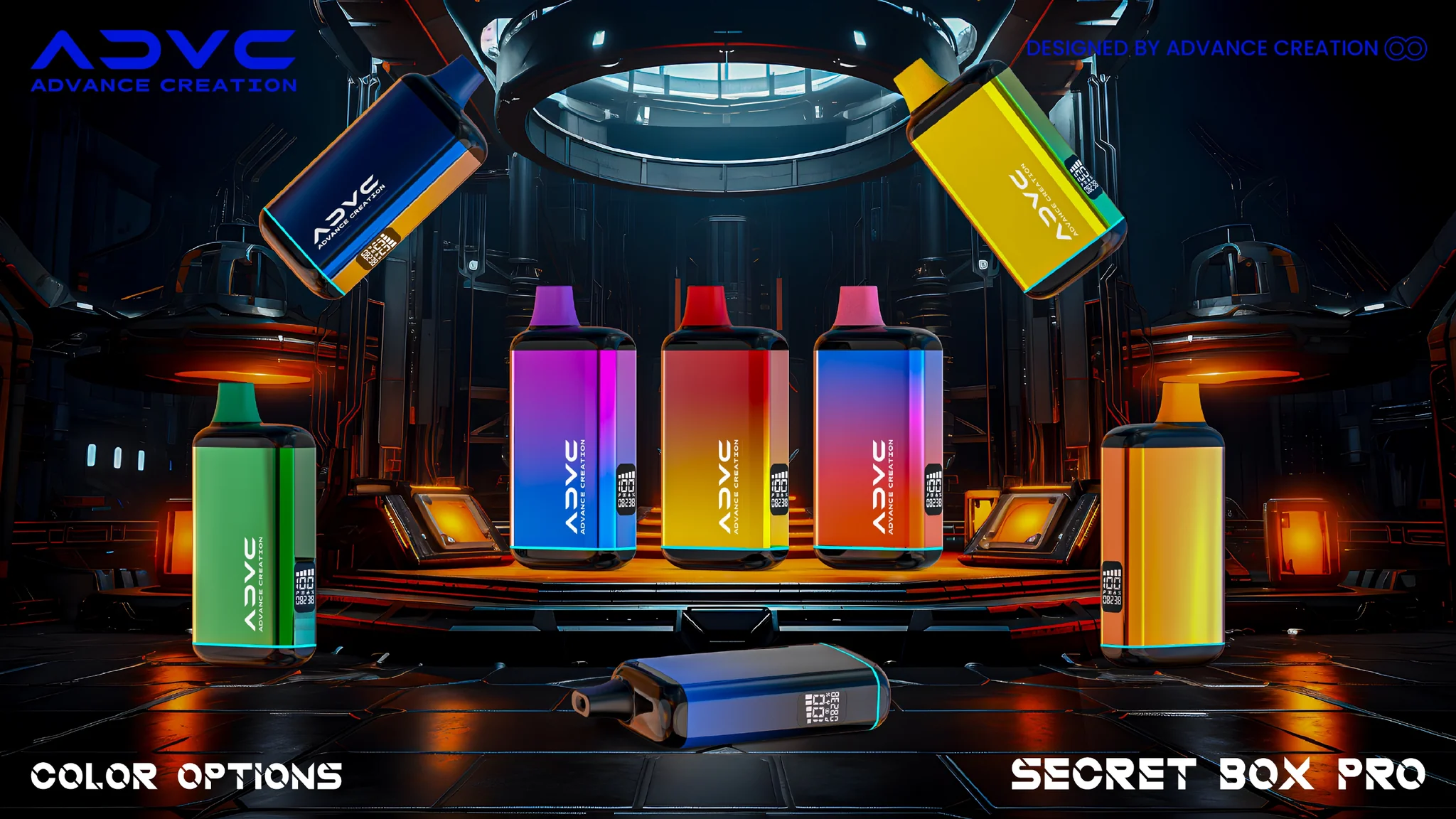 Secret Box Pro product finish direction