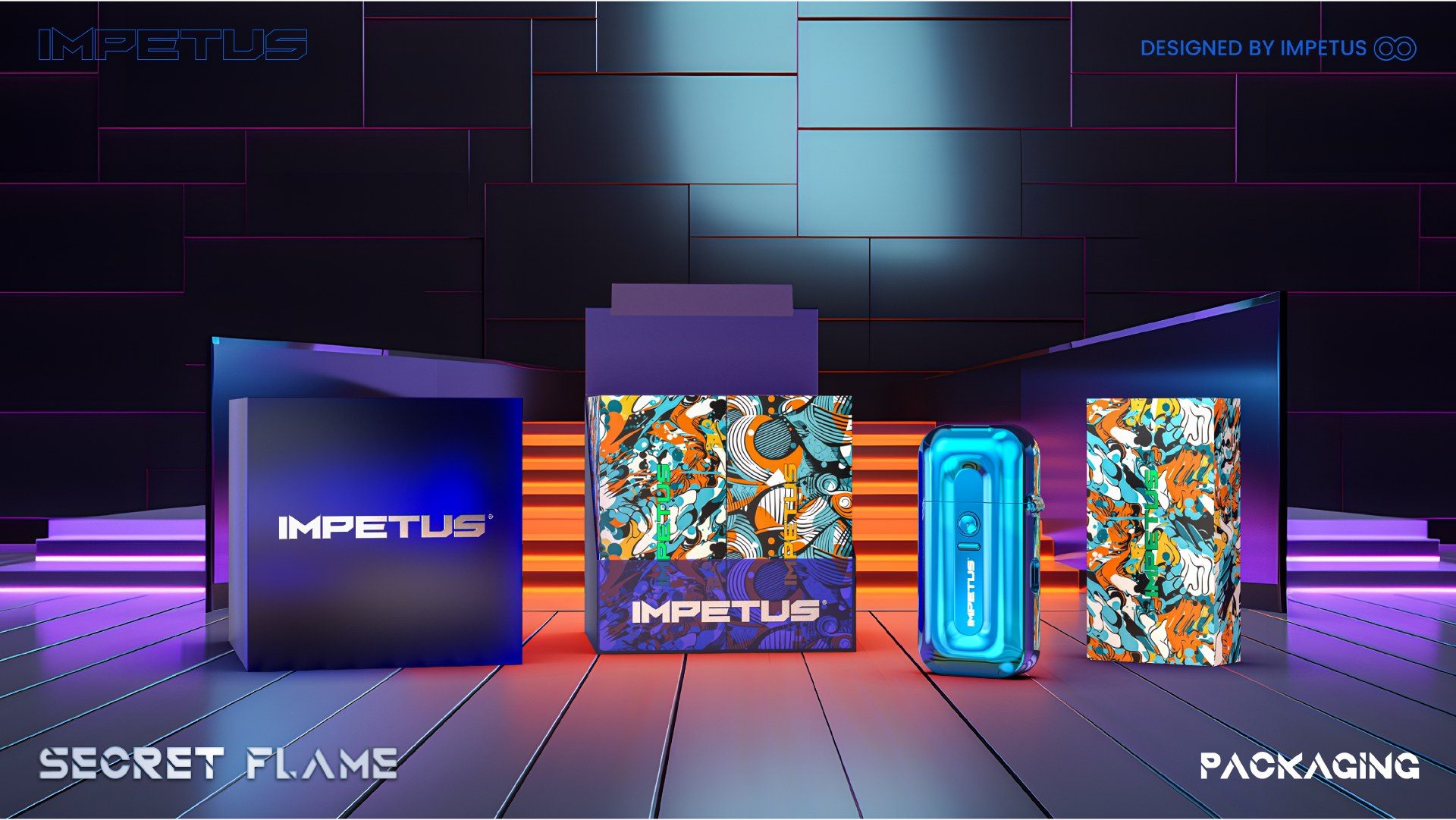 Secret Flame packaging view