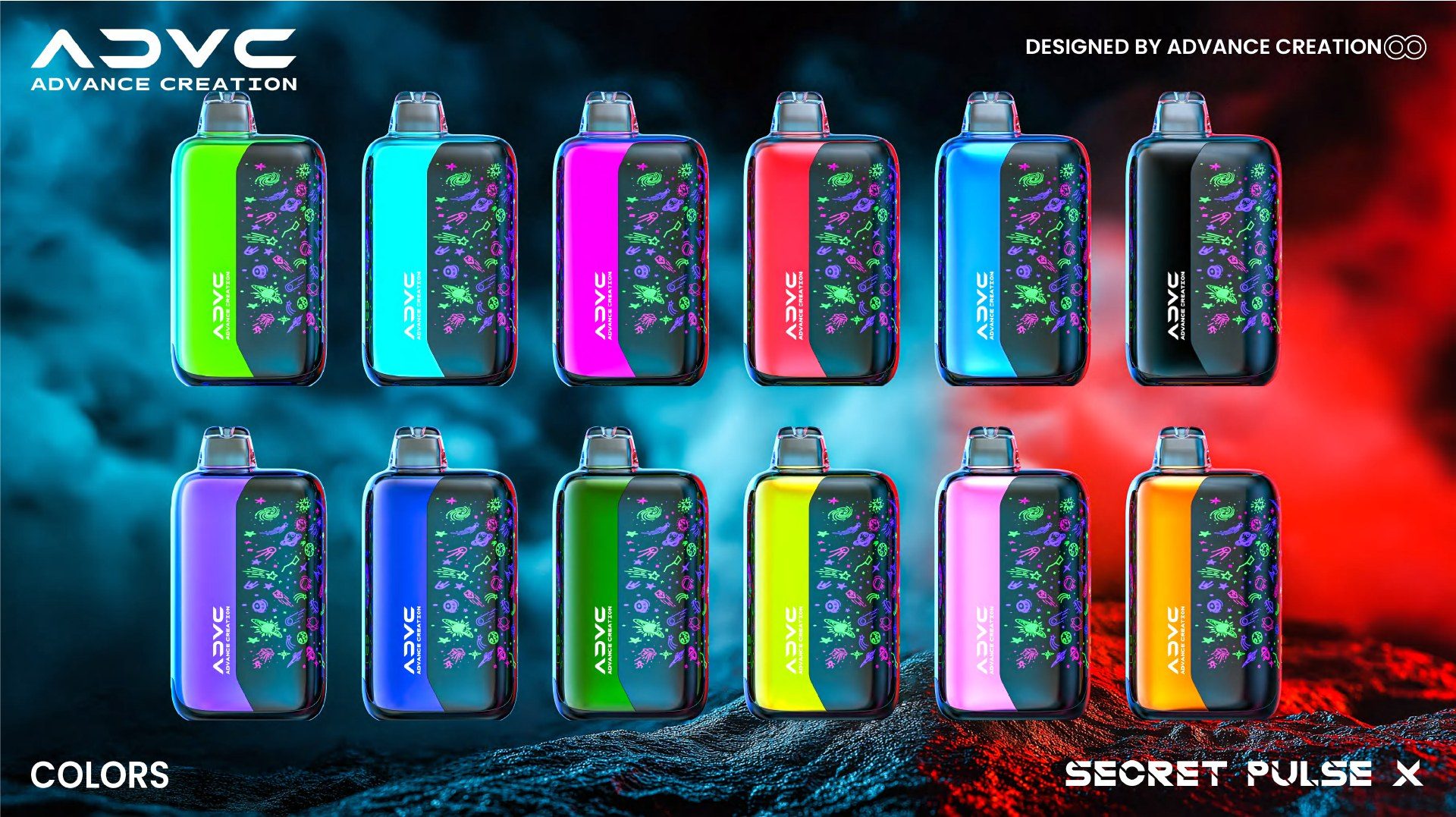 Secret Pulse X product finish direction