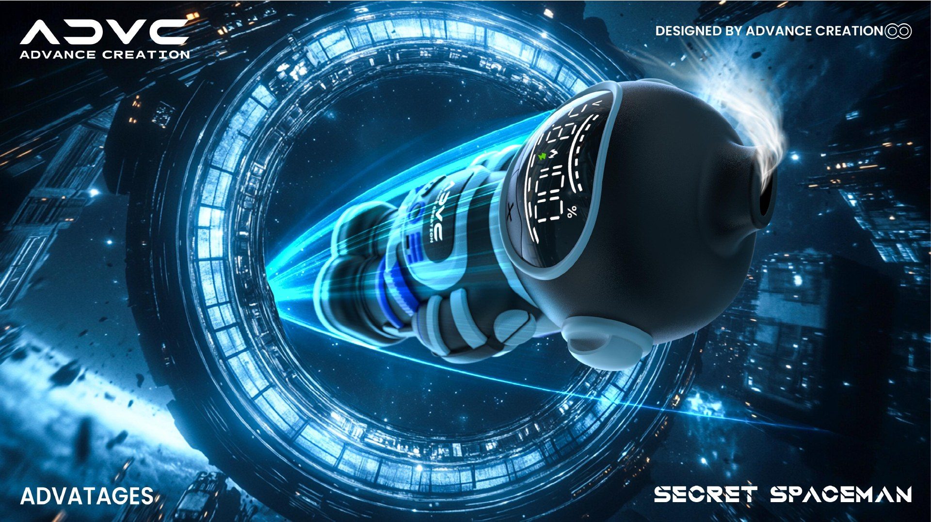 Secret Spaceman feature view