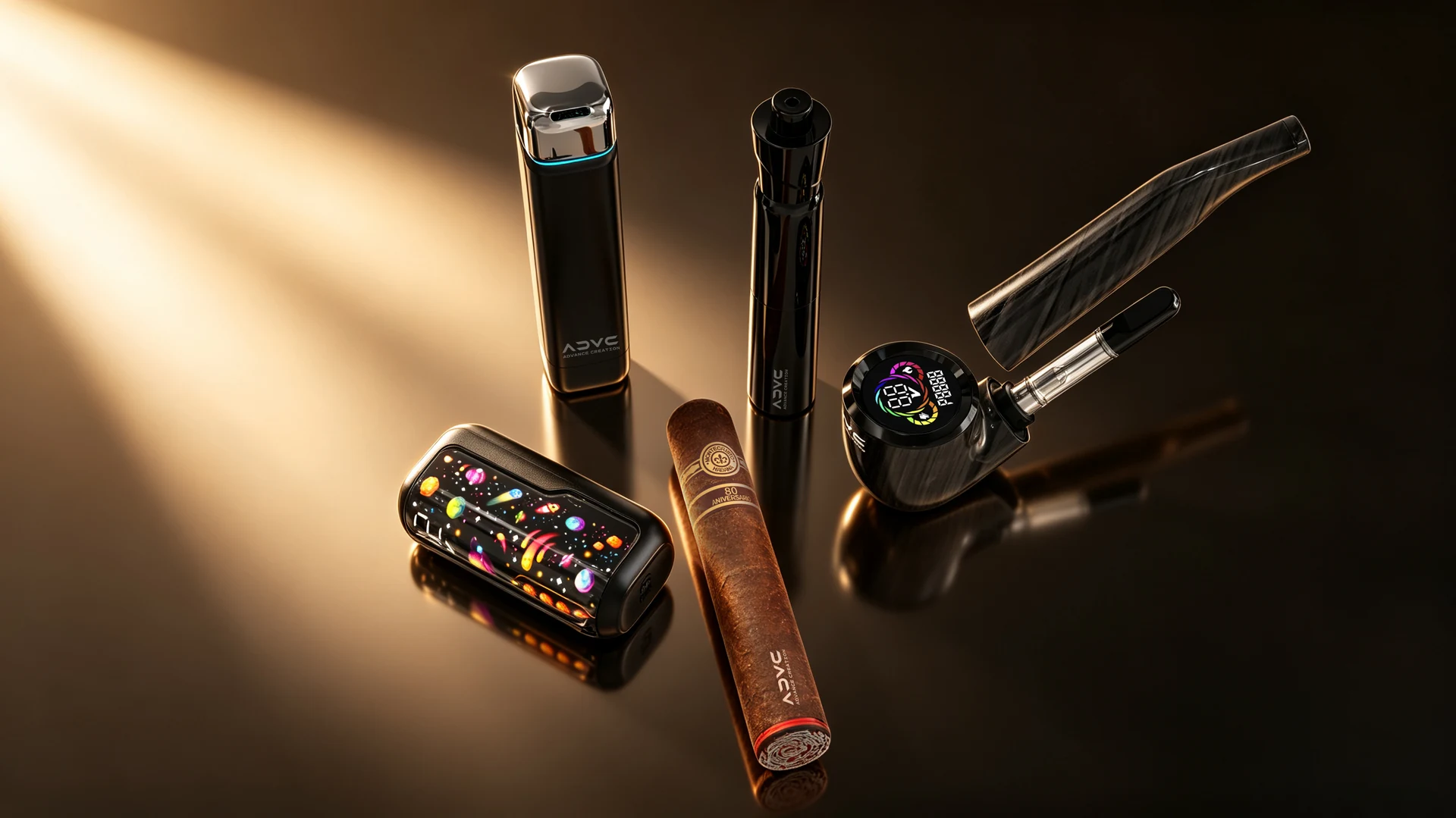 ADVC novelty battery product collection